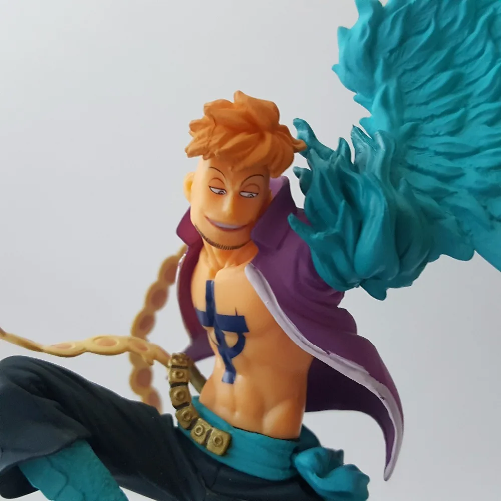 One Piece Marco PVC Action Figure Anime Scultures White Beard Collectible Model Toys 180mm | Игрушки и хобби