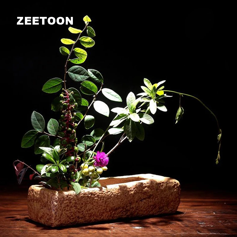 Винтажная элегантная ваза Zen Ikebana креативный домашний декор настольный цветочный