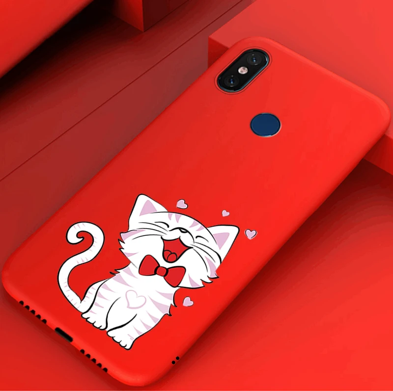 Мультяшный чехол EiiMoo для телефона Xiaomi Pocophone F1 Mi 6 6X A2 силиконовый мягкий XiaoMi 8 SE Lite