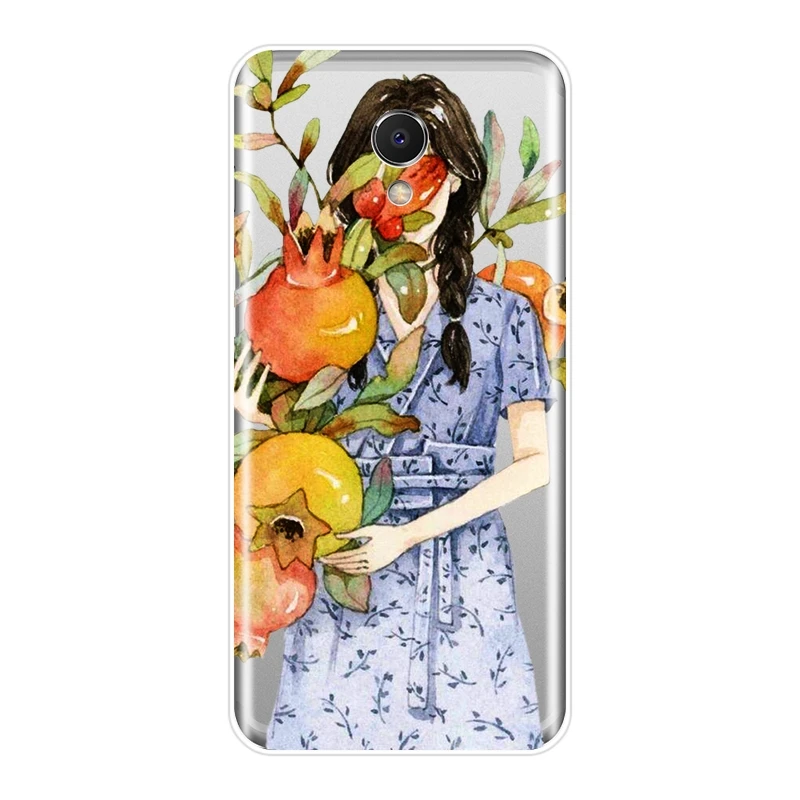 Силиконовый чехол для телефона Meizu M2 M3 M5 M6 Note мягкий чехол-накладка с изображением