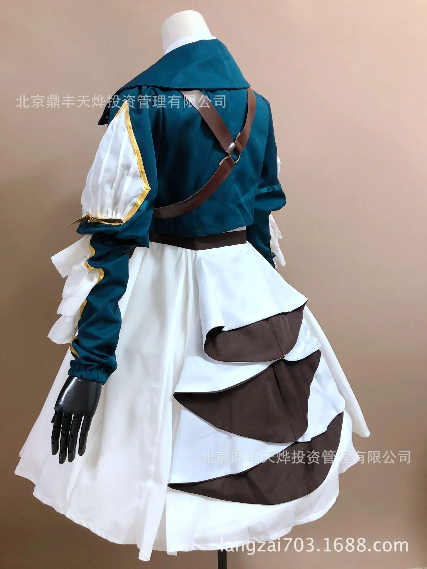 Фиолетовый Evergarden светильник Роман издание Косплэй костюм платье на заказ для