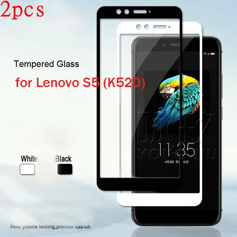 Закаленное стекло для Lenovo S5 K520 защитная пленка 2 шт.|Защитные стёкла и плёнки