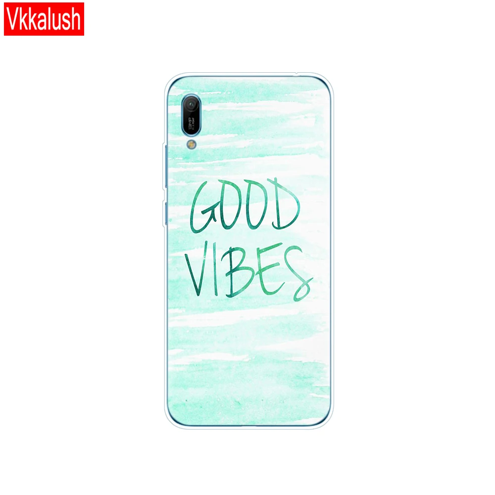 Huawei y6 чехол huawei Y6 чехол из силикона и ТПУ мягкий чехол для телефона для huawei Y6 MRD-LX1 MRD-LX1F Y 6 pro Y6 премьер-Чехол - Цвет: 80211