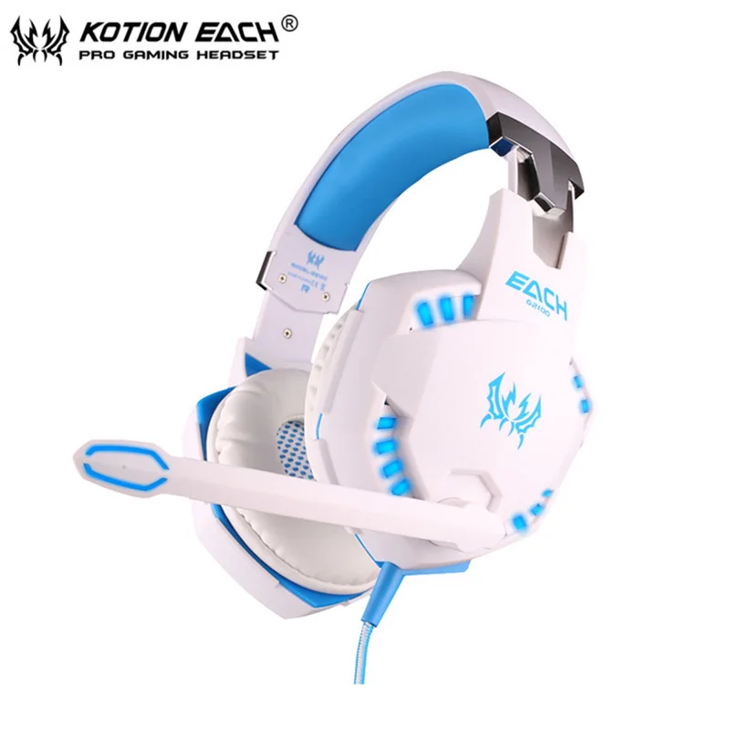 Компьютерные вибрирующие Игровые наушники Kotion EACH G2100 стерео бас шлем лучшие