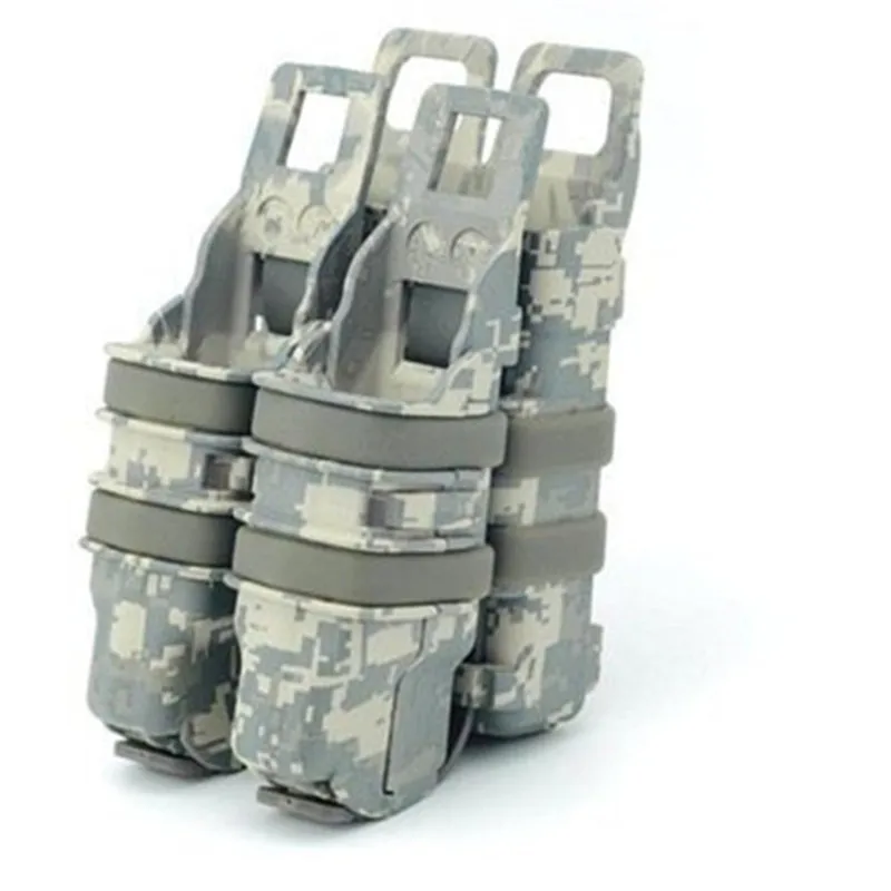 Быстро маг пистолет 2+ 1 Mag два 9 мм Подсумок и один 5.56 подсумок M4 Тактический Подсумок ACU изделие Сумки - Цвет: ACU