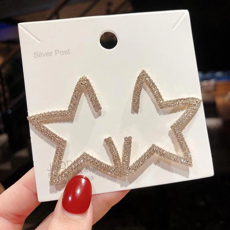 Блестящие новые модные брендовые ювелирные изделия простые серьги капли с