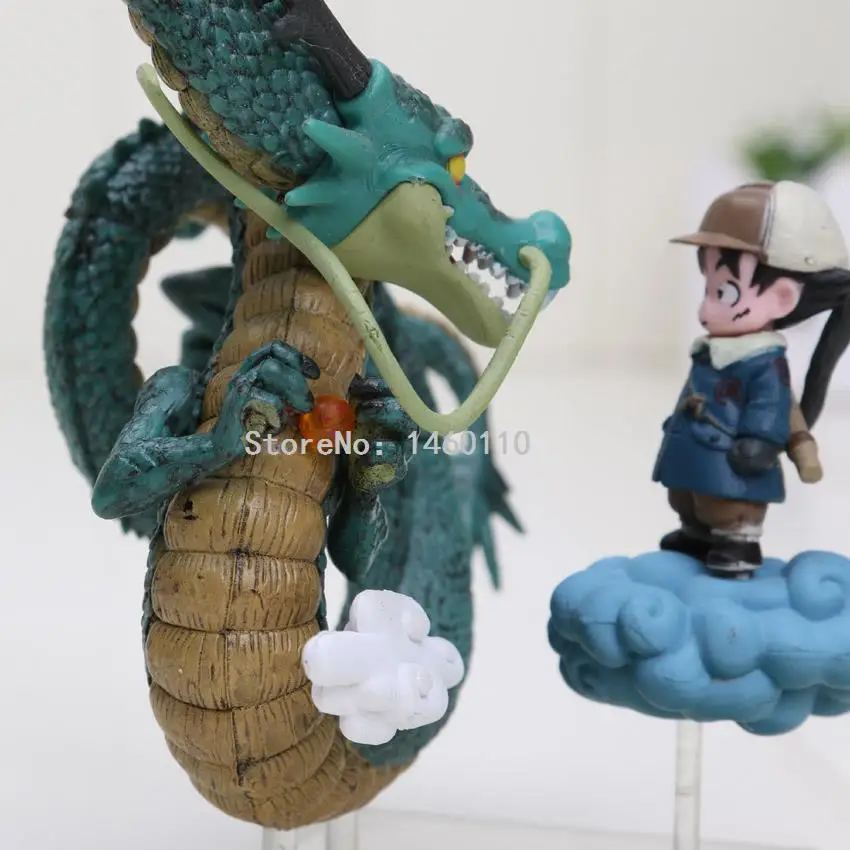 Dragon Ball Z Goku Коллекционная Коллекция Shenron Son Goku ПВХ Коллекция Модель игрушки Дети фигурки подарки 11 см