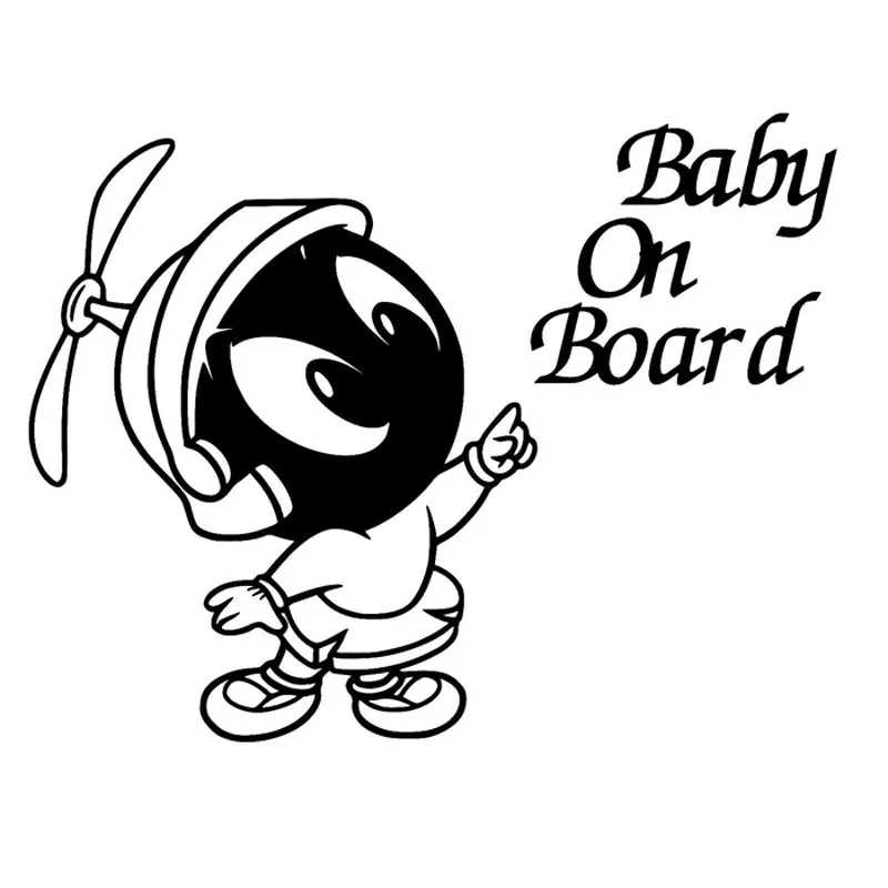 15 2 см * 11 4 автостайлинг марсианский малыш на борту Марвин модные автомобильные