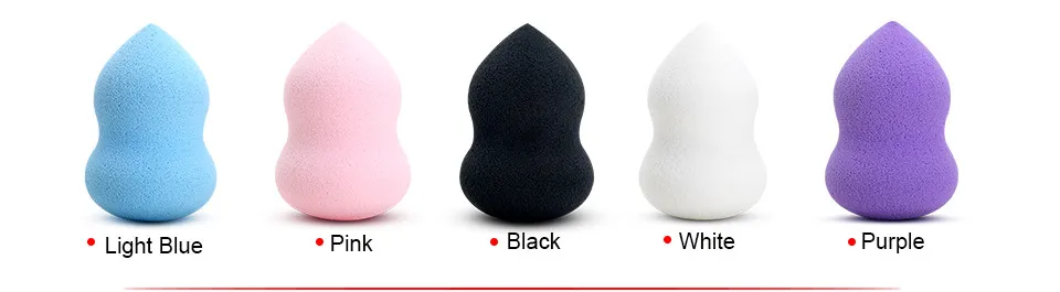Cocute beauty губка для макияжа, косметическая пуховка, гладкая основа, губка для макияжа, высокое качество, пудра для лица, цветная пуховка для подарка