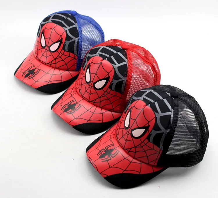 Новая мода Для детей Бейсбол Кепки Snapback хип-хоп мультфильм Защита от солнца сетки