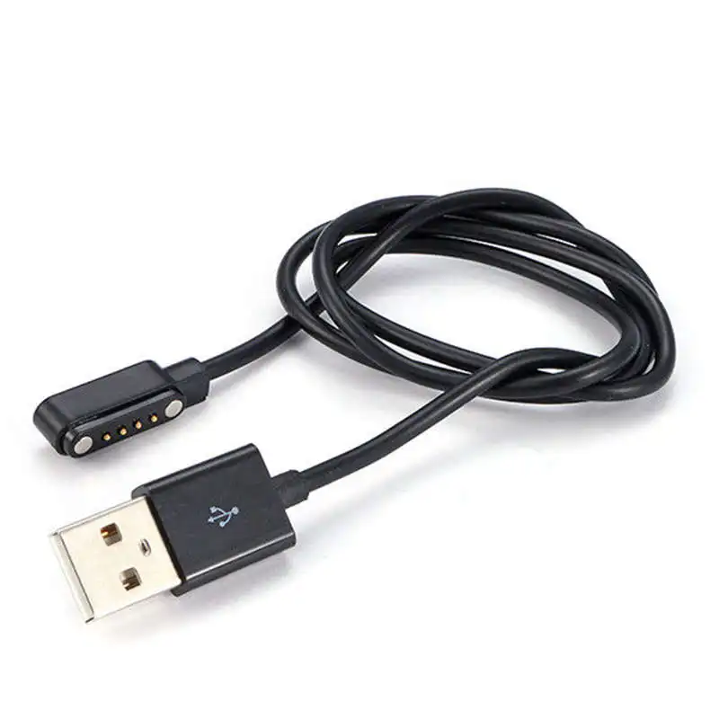 4 контактный Usb Смарт часы зарядный кабель Магнитная мощность для Sma 09 09S