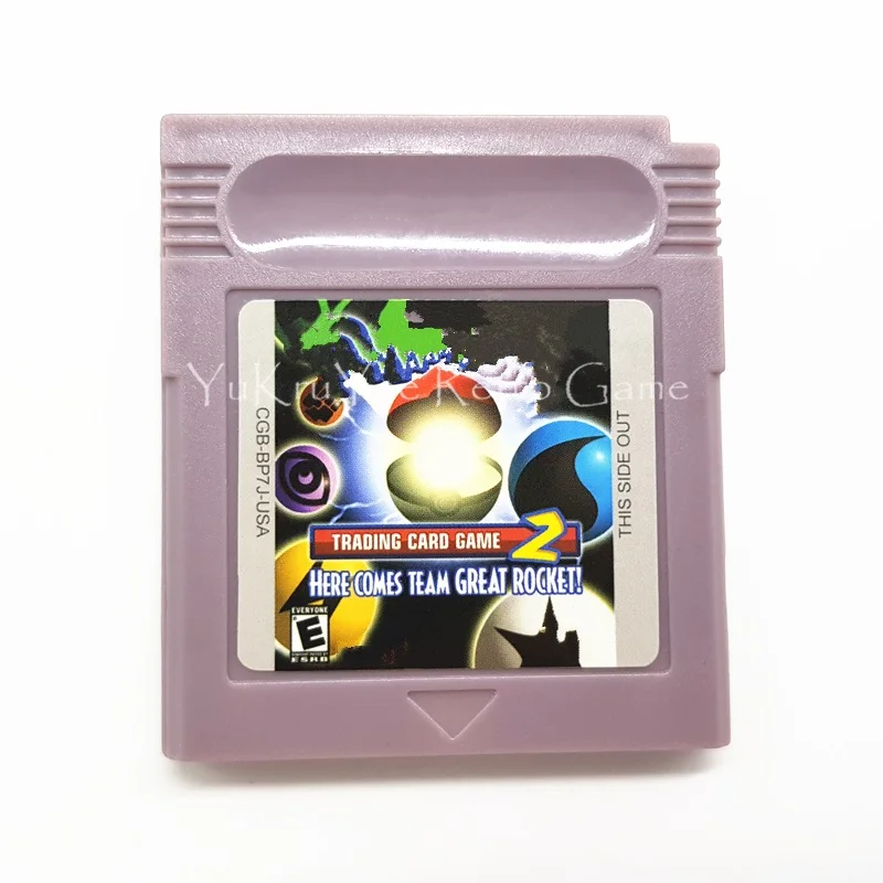 Trading Card Game 2 TPP торговая карточная игра Super Pika Land Team Rocket Edition видеоигра карта памяти для 16 бит аксессуары для консоли - Цвет: Trading Card Game 2