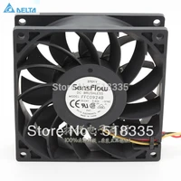 for delta ffc0924b 9025 24v 0 60a 9cm large wind powerful inverter ball cooling fan