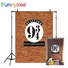 Фон Funnytree для студийной фотосъемки с изображением кирпичной стены магический школьный король крест станция детская фотосессия Рождество День рождения