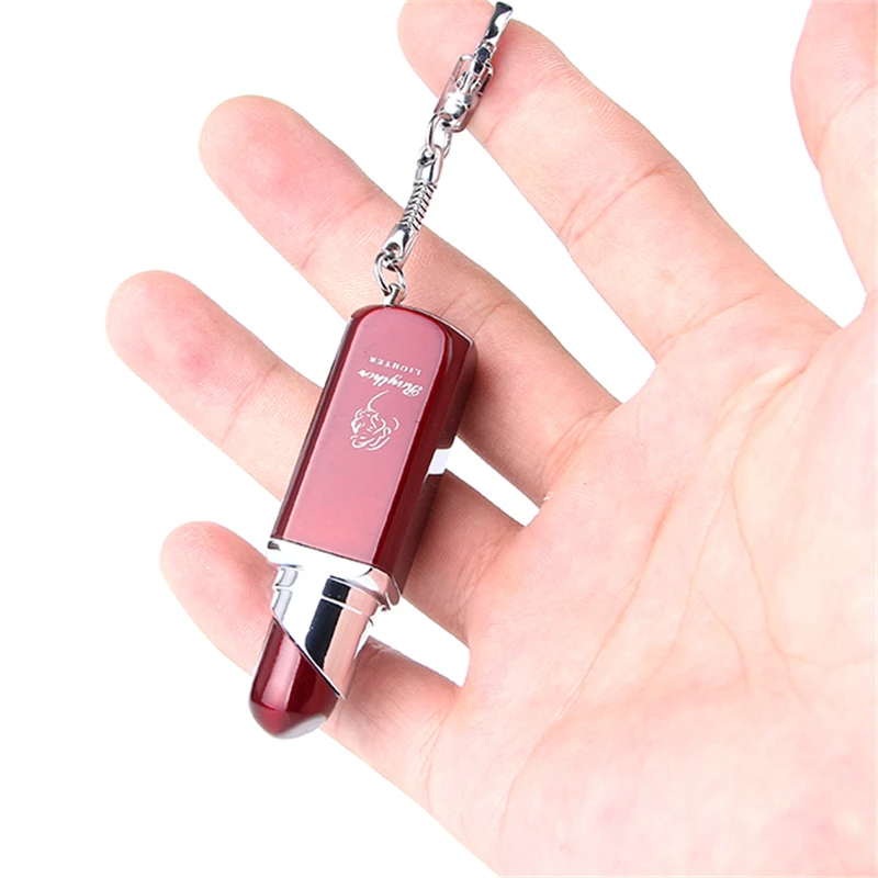 Новый стиль новая мода Зажигалка Кулон для помады бутановые