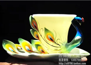 RF01 counter genuine - Xuanjin Phoenix bone china coffee cup dish porcelain Franz | Дом и сад