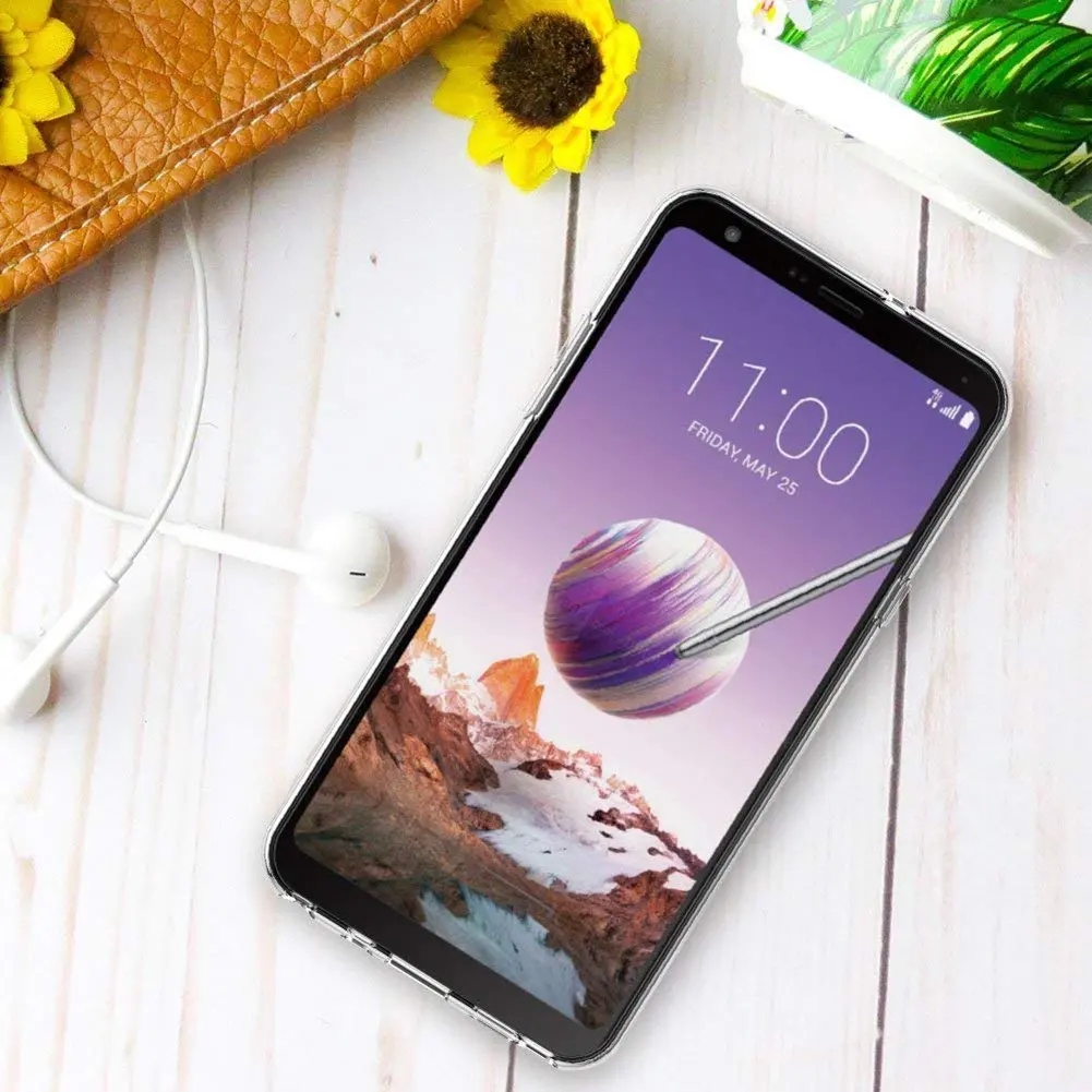 Прозрачный ТПУ для LG Q6 Q7 Q8 G7 Q Stylus Plus Alpha X power 3 ThinQ чехол для телефона X power Q6Plus Q7Plus QStylus X5 чехол