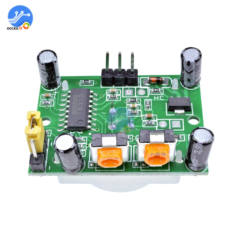 5 шт. HC SR501 инфракрасный PIR Модуль Детектор движения плата для arduino DIY Kit|module for
