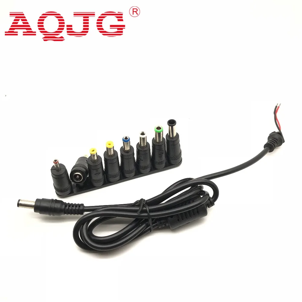 8 шт. адаптер для зарядного устройства ноутбука угловой сменный наконечник