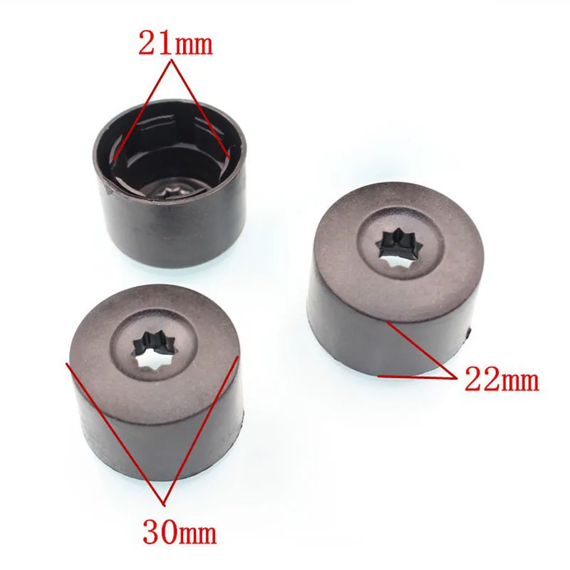Biurlink 8Pcs Car Wheel Center Anti-theft Screw Cap Protection Cover Nuts for VW LOGO Golf Jetta Passat AUDI | Автомобили и