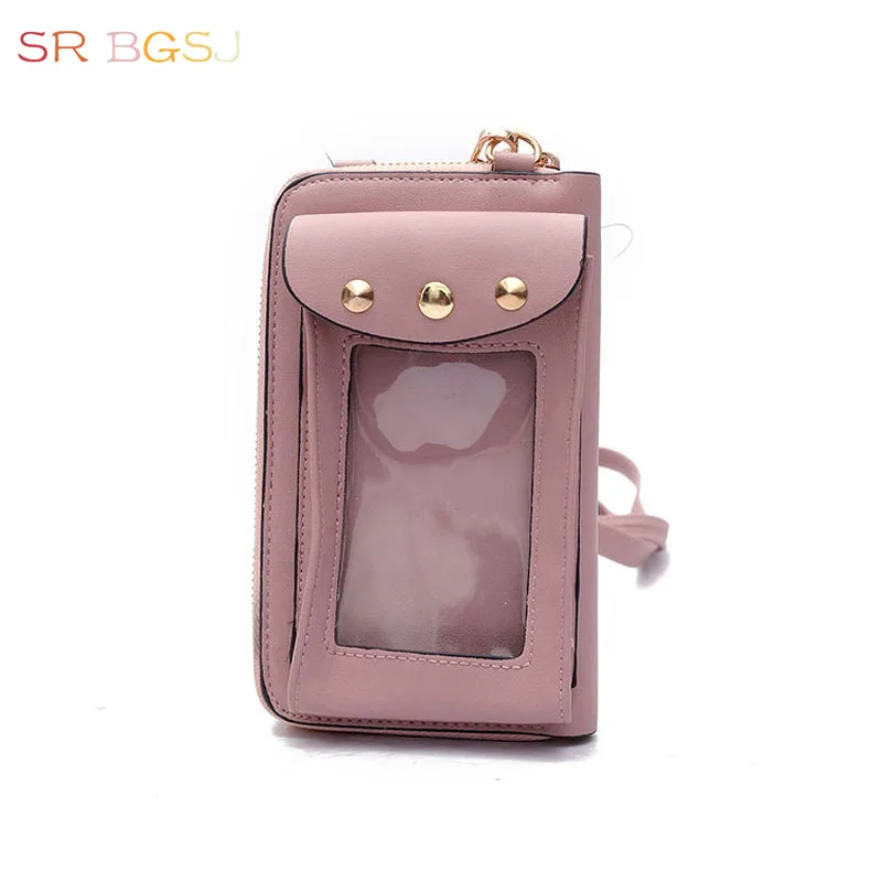 Бесплатная доставка черный розовый серый женская кожаная сумка через плечо со