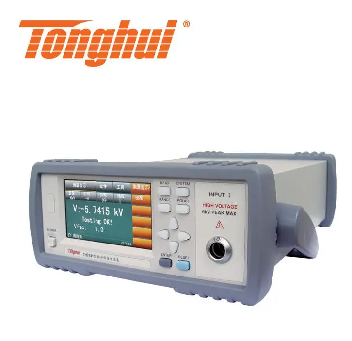 TONGHUI TH2141 импульсный пиковый вольтметр 0 15 кв-6 кв больше или равно 60 нс |