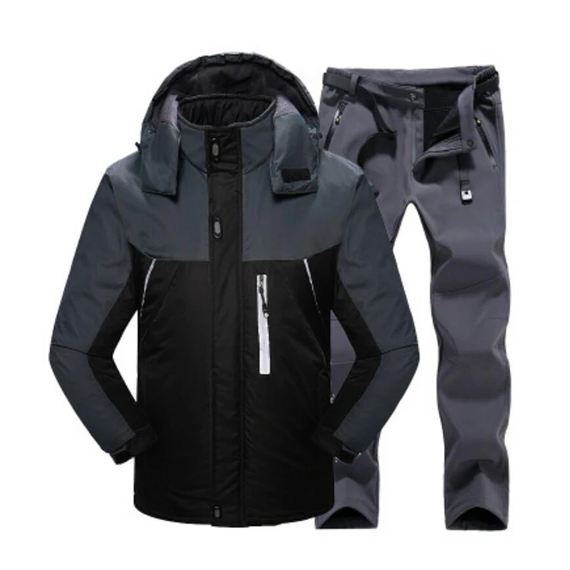Winter 2017 New Listing Outdoor Mountaineering Windbreaker Suits Thermal Breathable Waterproof Men 155 | Спорт и развлечения