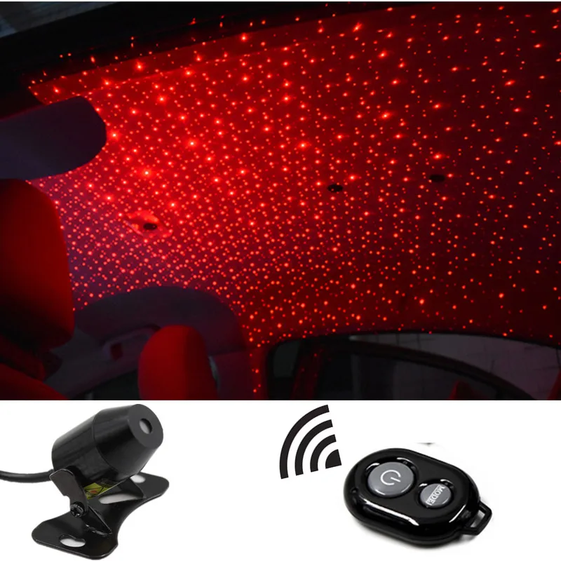 Автомобиль атмосфера звезда свет красная лазерная крыша Звездное метеоритное