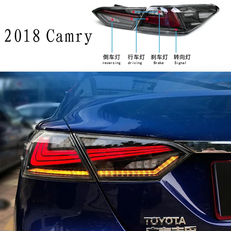 Автомобильная подсветка для автомобиля задняя фара Toyota Camry 8 светодиодный задний