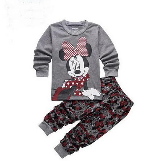 STYLE 1 A% A-07, коллекция года, пижамы с героями мультфильмов для девочек, детские пижамы, детские пижамы, комплект одежды, детская одежда для сна с длинными рукавами, пижамы для девочек, домашние комплекты - Цвет: STYLE 1