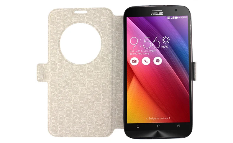 Monila Роскошные из искусственной кожи флип чехол для Asus Zenfone 2 ze551ml стенд с Магнитный