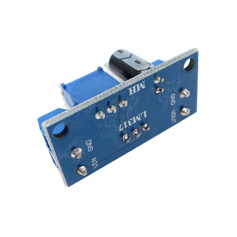 LM317 регулируемый регулятор напряжения Линейный источник питания LM317 DC-DC 4,2-40 В до 1,2-37 в понижающий преобразователь