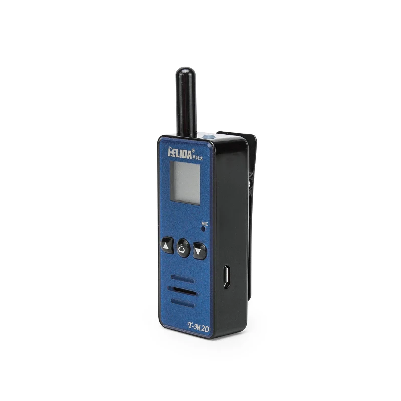 One piece HOT SALE HELIDA M2D two way radio 128 channel 400-520mhz with LCD display ham radio walkie talkie