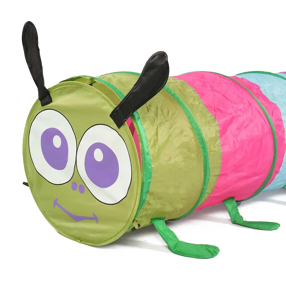 Складная игрушка из полиэстера, палатка, детские игровые палатки, домашняя, открытая, разноцветная палатка для ползания, туннель, забавные развивающие игрушки