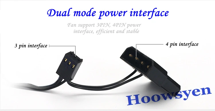 2 шт. PC чехол для ноутбука вентилятор охлаждения 15 светодиодные довольно 120 мм DC 12