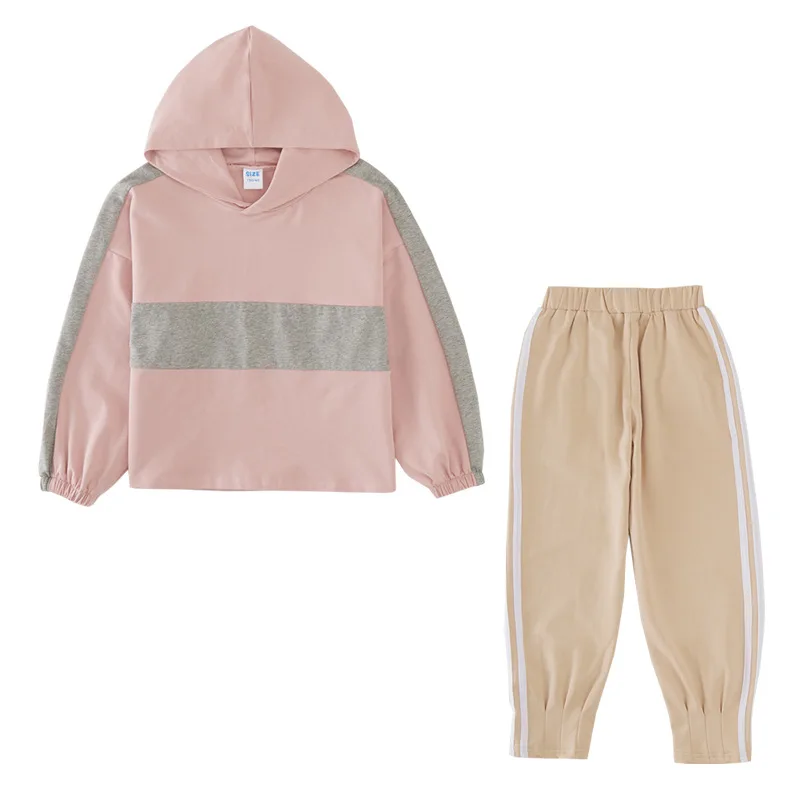 2019 новая осенне зимняя детская одежда толстовки с длинными рукавами + штаны