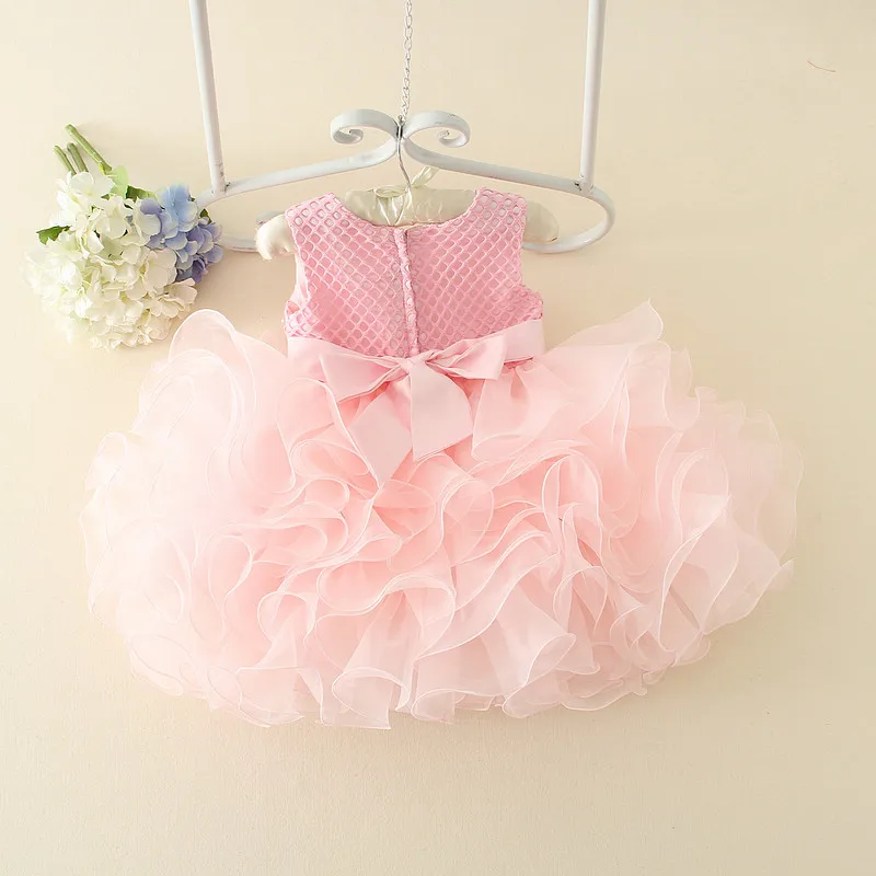 Летнее платье для девочек платье-пачка принцессы на день рождения детское