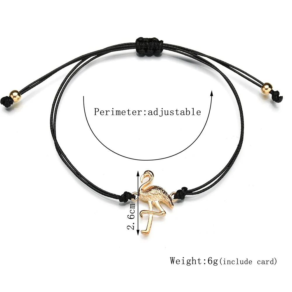 Женский браслет с цветными цепочками простой элегантный регулируемый