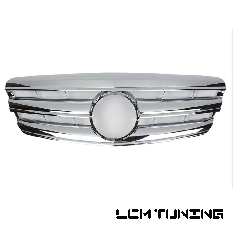 Для Mercedes Benz S класса W221 2006-2009 с эмблемой CL Стиль переднего бампера гонки решетка