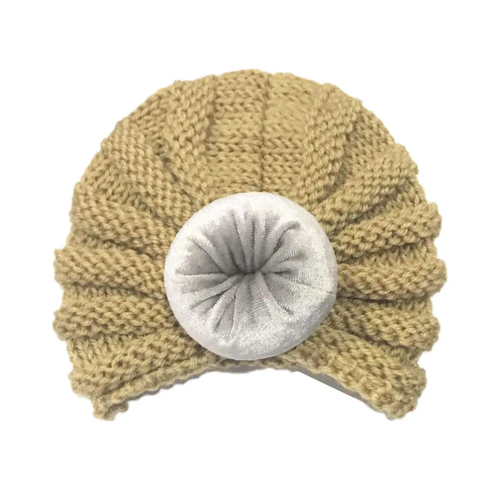 Оптовая продажа 10 шт. детская зимняя шапка вязаная для девочек шапочка детские