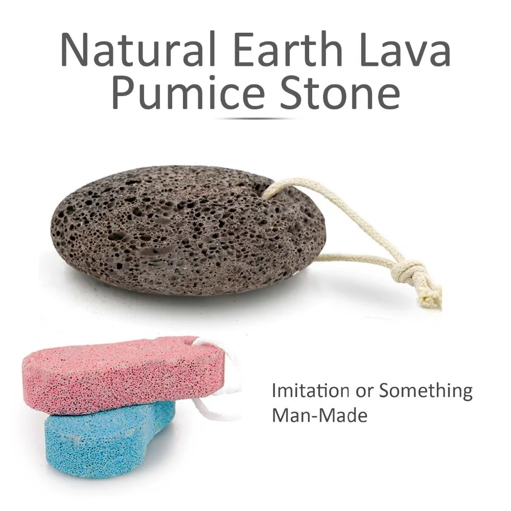 Dighealth 1pcs Dead Skin Remover Pumice Stone Feet Care Natural Volcano Foot Massager Pedicure Tools SPA | Красота и здоровье