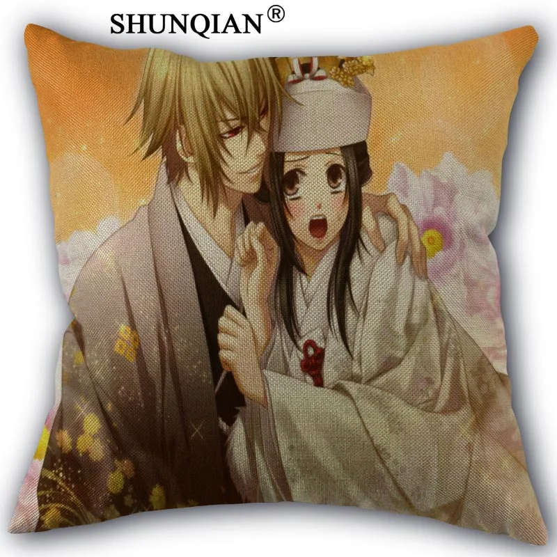 Новое поступление, Hakuouki, заказной хлопковый Чехол на подушку с застежкой-молнией, на заказ, Чехол на подушку, больше размеров, на заказ, Ваш образ, подарок - Цвет: Pillowcase