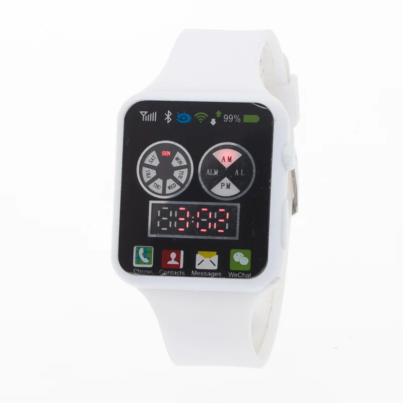 2018 студенческие многофункциональные электронные брендовые часы женские модные