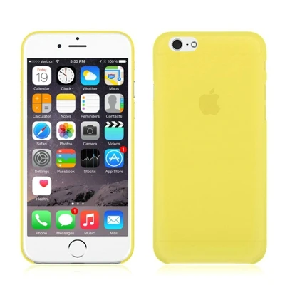 Цвет: желтый Цвета Пластик телефон мешки для iphone 7 7 plus 8 8 plus X чехол матовый Shell Капа для iphone 4 4s 5 5s 5se 5c 6 6s 6 plus 5,5 - Цвет: Цвет: желтый