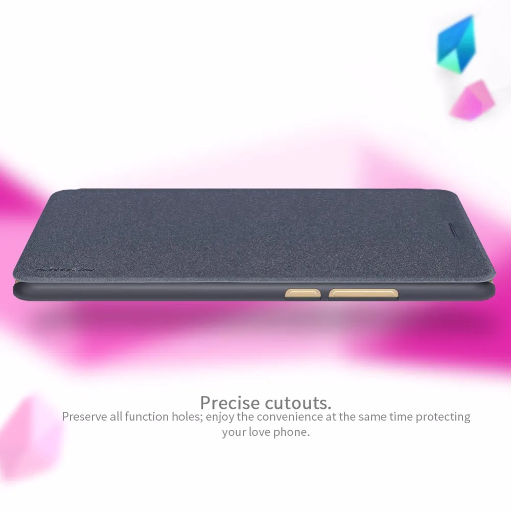 Оригинал Nillkin Флип Чехол для Xiaomi Max 2 6.44 дюймов Новый кожаный чехол Sparkle Leather Case