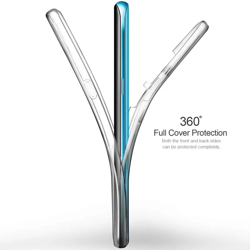 Прозрачный Мягкий противоударный чехол для Samsung S10e S10 S8 S9 Plus S6 S7 Edge Note 9 8 360 градусов