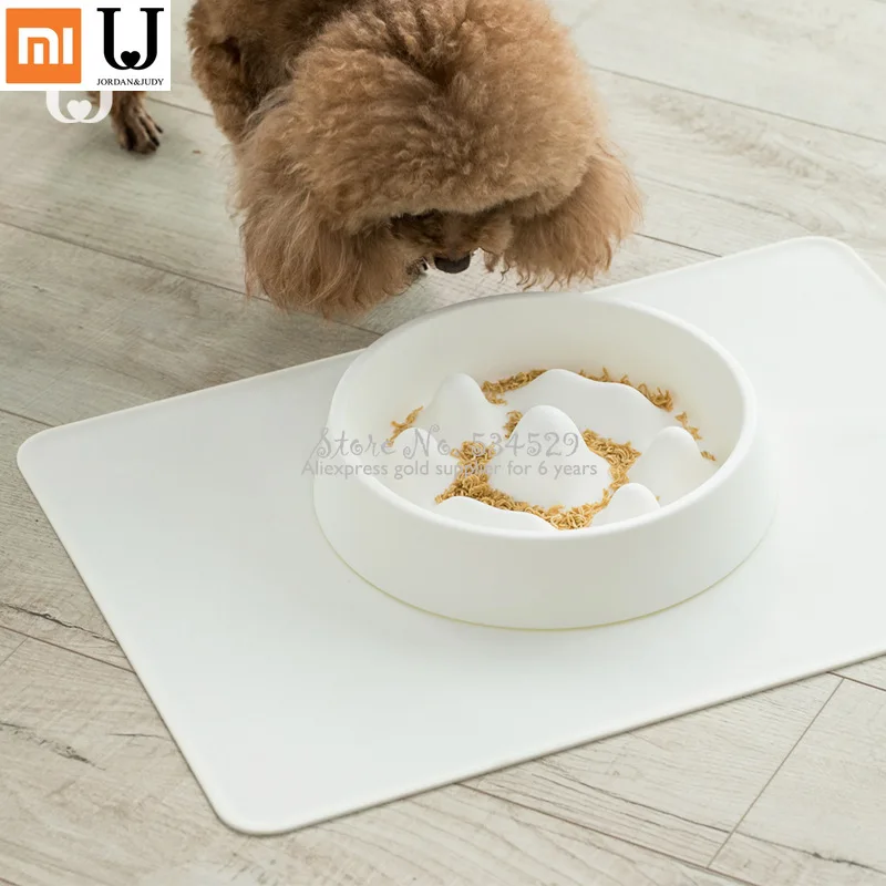 Умный дом X Pet медленная миска для еды Тедди Золотая шерсть большая собака класса PP материал безопасный и нетоксичный контейнер