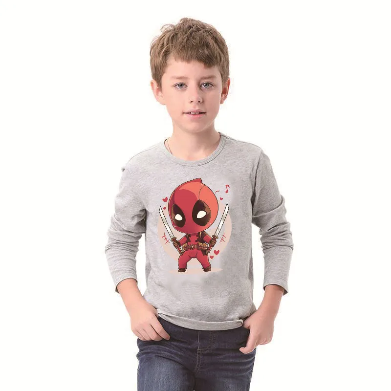 Милый мультфильм Дэдпул патч для одежды 25*19,5 см железные пластыри Diy Детская футболка термопереводная наклейка