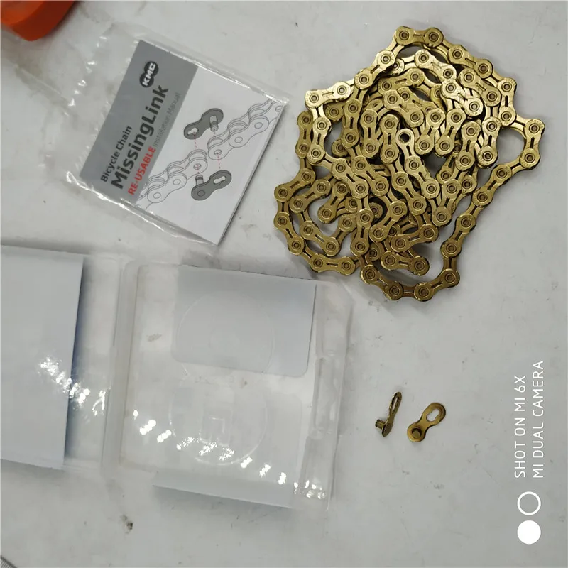 KMC X11 X11.93 MTB Road Bike Chain 116L 11 Speed Bicycle Chain Magic Button