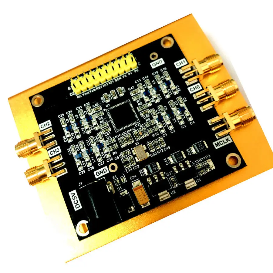 AD9959 DC 200MHz 4 канальный Радио Частота RF источник сигнала Генератор DDS: